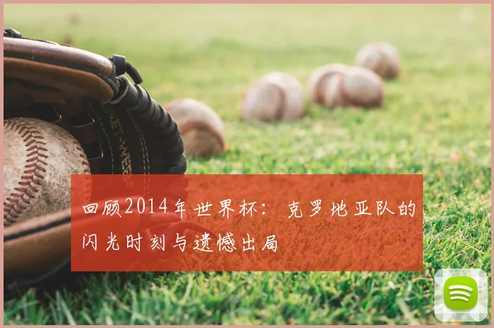 回顾2014年世界杯：克罗地亚队的闪光时刻与遗憾出局